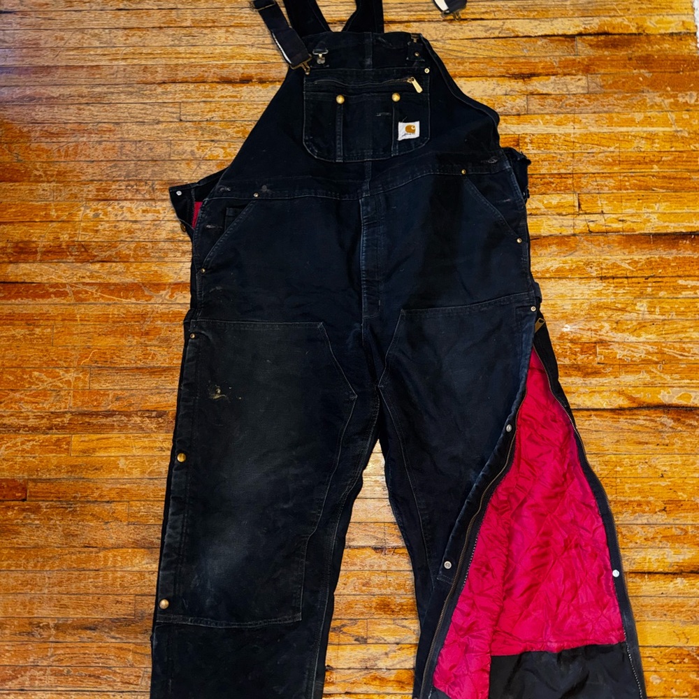 Carhartt MEN'S INSULATED BIB OVERALL